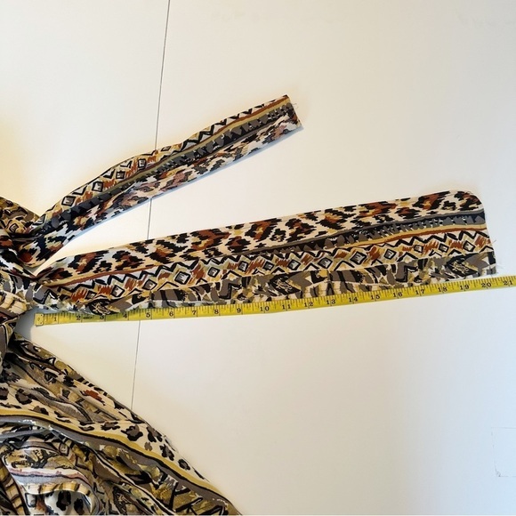 Vintage PG Collections Animal Tribal Print Car Wash Dress NWT - 10 - Picture 15 of 16